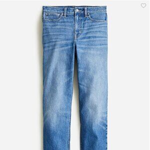 JCrew High rise 90s classic stright fit jean in Hanger wash